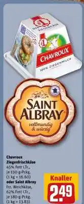 REWE CHAVROUX Ziegenfrischkäse Angebot