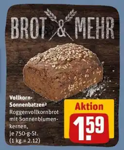 REWE Vollkorn-Sonnenbatzen² Angebot