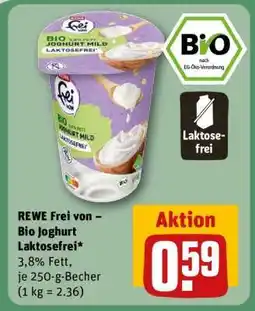 REWE REWE Frei von – Bio Joghurt Laktosefrei Angebot