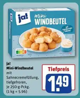 REWE ja! Mini-Windbeutel Angebot