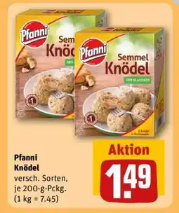 REWE Pfanni Knödel Angebot