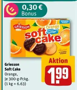 REWE Griesson soft cake Angebot