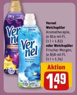 REWE Vernel Weichspüler Angebot