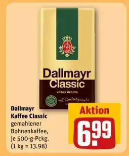 REWE Dallmayr Kaffee Classic Angebot