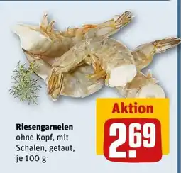 REWE Riesengarnelen Angebot