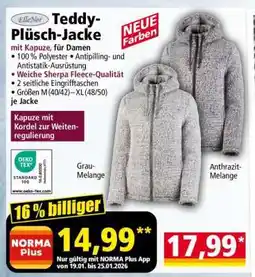 Norma Teddy-Plüsch-Jacke Angebot
