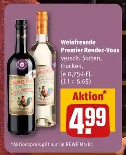 REWE Weinfreunde Premier Rendez-Vous Angebot