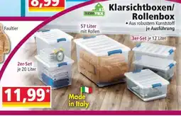 Norma Klarsichtboxen/Rollenbox Angebot