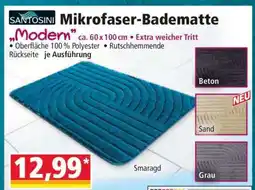 Norma SANTOSINI Mikrofaser-Badematte Angebot