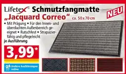 Norma Lifetex Schmutzfangmatte „Jacquard Correo“ Angebot