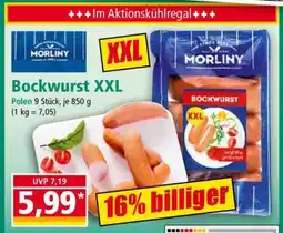 Norma Bockwurst XXL Angebot