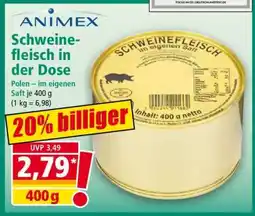 Norma Schweinefleisch in der Dose Angebot