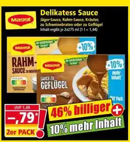 Norma Delikatess Sauce Angebot