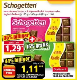 Norma Schogetten Angebot