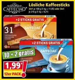 Norma Lösliche Kaffeesticks Angebot