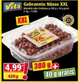 Norma Gebrannte Nüsse XXL Angebot