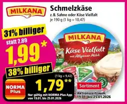 Norma Schmelzkäse Angebot