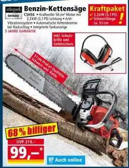 Norma Benzin-Kettensäge Angebot