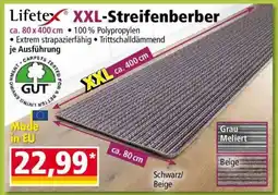 Norma Lifetex XXL-Streifenberber Angebot