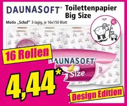 Norma Daunasoft Toilettenpapier Big Size Angebot