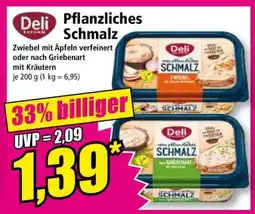 Norma Pflanzliches Schmalz Angebot