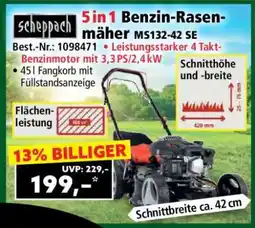 Norma 5in1 Benzin-Rasenmäher MS132-42 SE Angebot