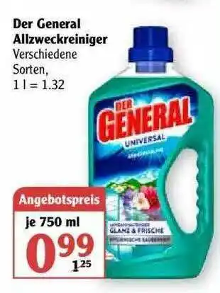 Globus Der General Allzweckreiniger Angebot