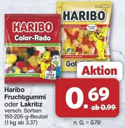 Famila Nord West Haribo Fruchtgummi oder Lakritz Angebot