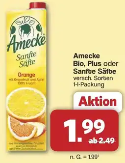 Famila Nord West Amecke Bio, Plus oder Sanfte Säfte Angebot