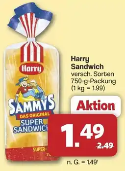 Famila Nord West Harry Sandwich Angebot