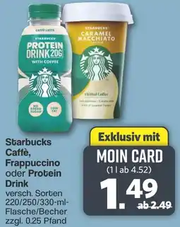 Famila Nord West Starbucks Caffè, Frappuccino oder Protein Drink Angebot