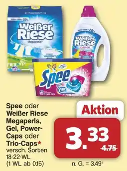 Famila Nord West Spee oder Weißer Riese Megaperls, Gel, Power- Caps oder Trio-Caps Angebot