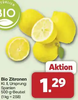 Famila Nord West Bio Zitronen Angebot