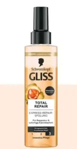 Rossmann Schwarzkopf Gliss Kur Express-Repair-Spülung Angebot