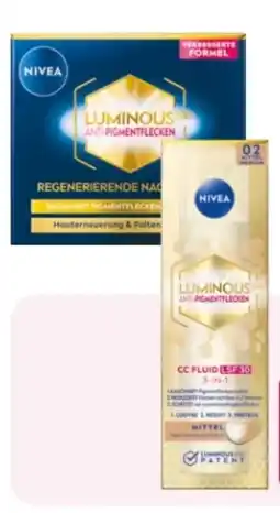 Rossmann Nivea Cellular Luminous 630 Anti-Pigmentflecken Serum Angebot