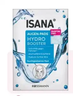 Rossmann Isana Hydro Booster Augenpads Angebot