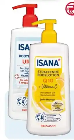 Rossmann Isana Bodylotion Angebot