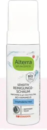 Rossmann Alterra Sensitiv Reinigungsschaum Angebot