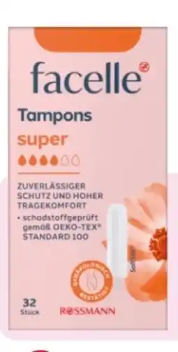 Rossmann Facelle Tampons Super Angebot
