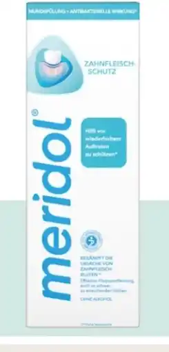 Rossmann Meridol Mundspülung Zahnfleischschutz Angebot