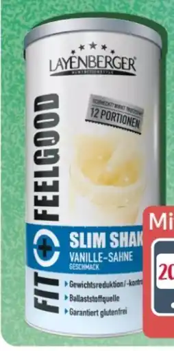 Rossmann Layenberger Fit + Feelgood Slim Shake Angebot