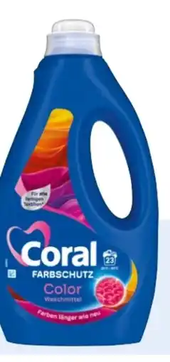Rossmann Coral Waschmittel Flüssig Angebot