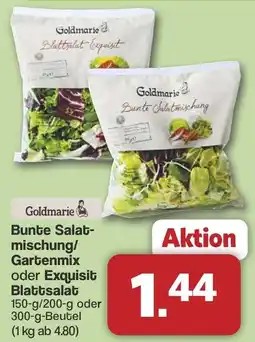 Famila Nord West Goldmarie Bunte Salatmischung/ Gartenmix oder Exquisit Blattsalat Angebot