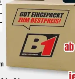 B1 Discount Baumarkt B1 Umzugskarton Angebot