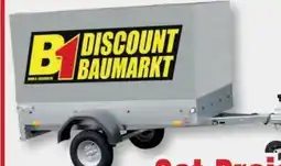 B1 Discount Baumarkt B1 PKW Anhänger Komplett-Set Angebot