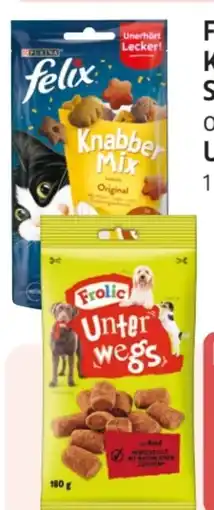 Rossmann Purina Felix Knabber Mix Katzensnacks Angebot