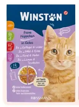 Rossmann Winston Feine Häppchen Katzennahrung Angebot