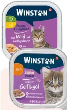 Rossmann Winston Katze Feine Pastete & Häppchen Angebot