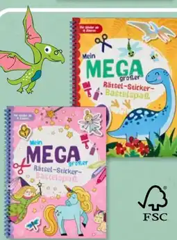 Aldi Süd Bastelbücher Sticker Buch Angebot