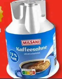 Aldi Süd Milsani Kaffeesahne Angebot
